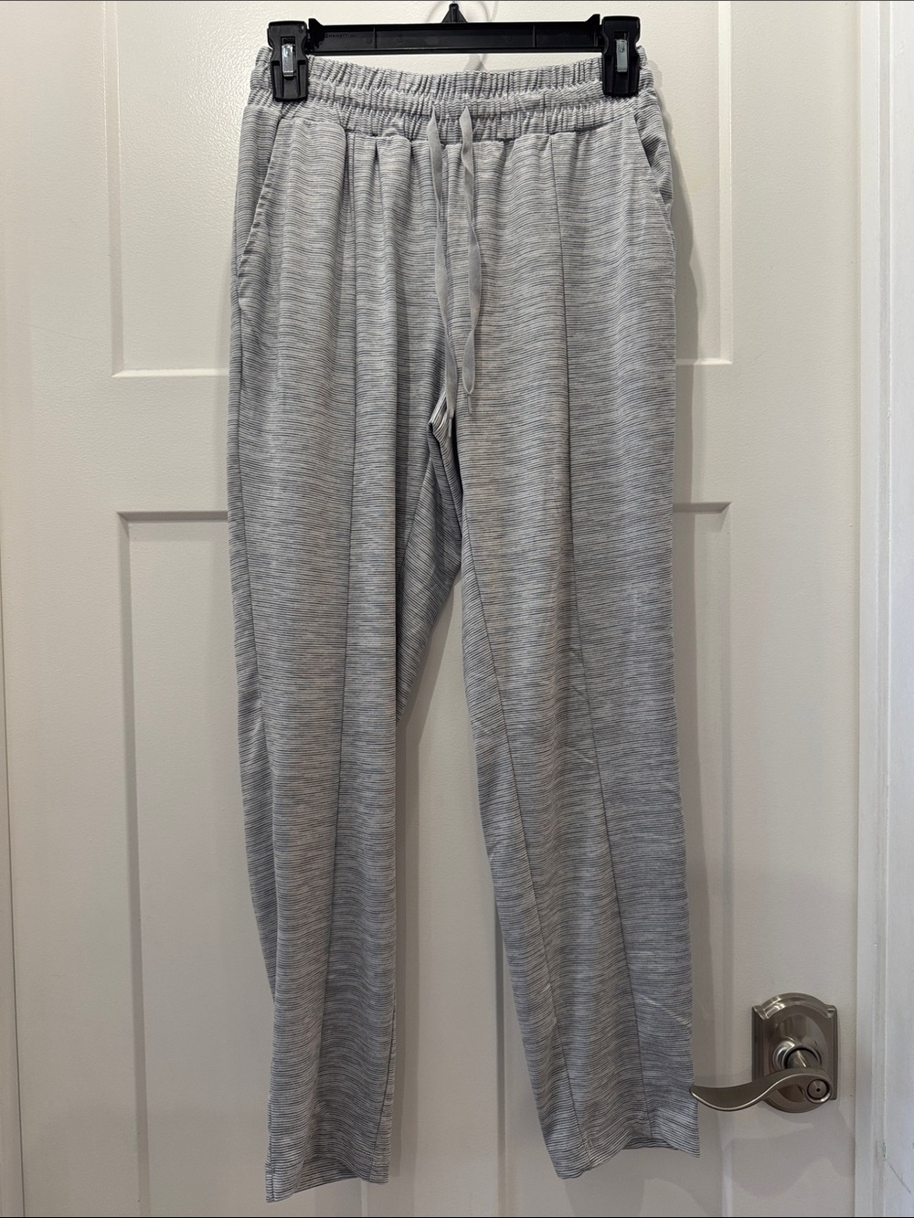 RBX Live Life Active Light Gray Women’s Knit Drawstring Joggers Size Small